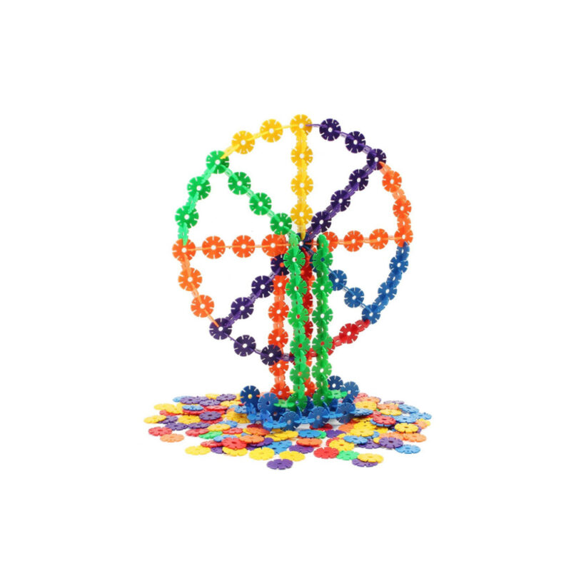 Set 198 piese creative si constructive Asamblare forme STEM
