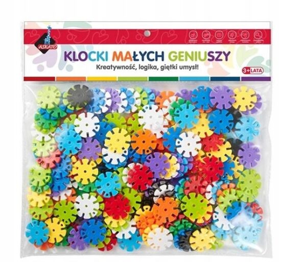 Set 198 piese creative si constructive Asamblare forme STEM