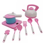 Set bucatarie cu Plita electrica si Accesorii 9 piese