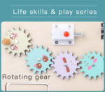 Tabla Placa Montessori cu activitati educative Busy Board