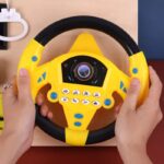 Tabla Placa Montessori cu activitati educative Volan Busy Board