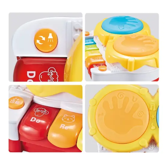 Toba bebelusi Primul Instrument muzical cu clape Pian