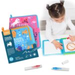 Carte magica Deseneaza Picteaza cu Marker cu apa Mideer