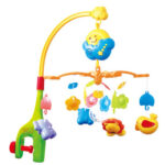 Carusel muzical bebe cu Accesorii animalute si Muzical