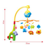 Carusel muzical bebe cu Accesorii animalute si Muzical