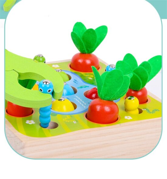 Joc Pescuit Magnetic Gradina cu morcovi Iazul cu pestisori