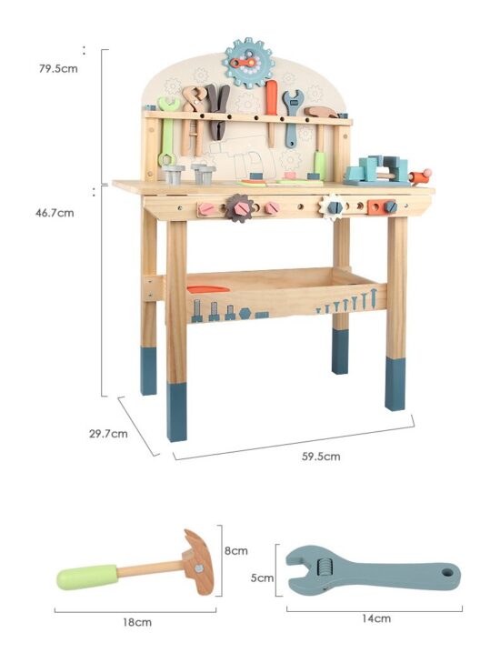 Jucarie Atelierul cu scule Banc de lucru Masuta dulgher