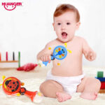 Jucarie Zornaitoare bebe cu lumina si muzica Animalute