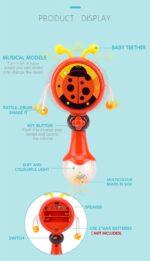 Jucarie Zornaitoare bebe cu lumina si muzica Animalute