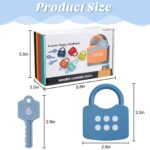 Jucarii STEM Incuietori Asociere Lacate Chei cu Cifre Onshine