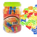 Jucarii Set 78 Litere Cifre Semne Operatii magnetice