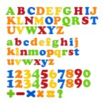 Jucarii Set 78 Litere Cifre Semne Operatii magnetice