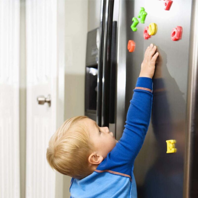 Jucarii Set 78 Litere Cifre Semne Operatii magnetice