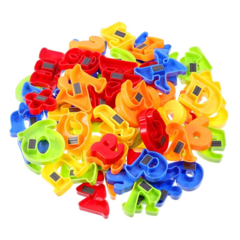 Jucarii Set 78 Litere Cifre Semne Operatii magnetice