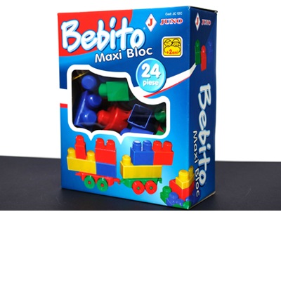 Jucarii constructii Cuburi model Lego Bebito Maxi 24-36 piese