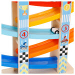 Pista cu 4 masini Circuit Parcare lemn