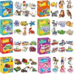 Set 6 Puzzle carton gros Jucarii educative copii