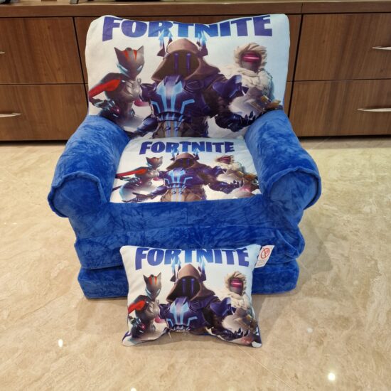 Set Fortnite Fotoliu extensibil copii 150 cm si Perna plus