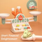 Jucarie Balanta Joc Matematic cu cifre si desert Topbright