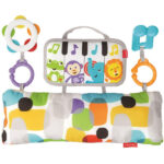 Perna moale de burtica pentru bebelusi cu accesorii