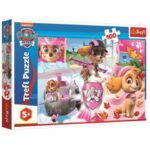 Puzzle educativ Trefl Paw Patrol Skye in Actiune 100 piese