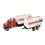 Camionul cu remorca Jucarii vehicule de transport marfa