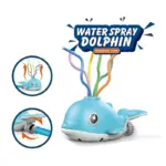 Jucarie Stropitor de apa Balena care pulverizeaza in Gradina Curte