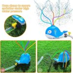 Jucarie Stropitor de apa Balena care pulverizeaza in Gradina Curte