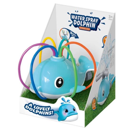 Jucarie Stropitor de apa Balena care pulverizeaza in Gradina Curte