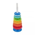 Jucarie de stivuire cu Discuri vibrante Rotire la propriu