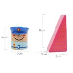 Jucarii cuburi Oraselul cu masini lemn Puzzle traseu Topbright