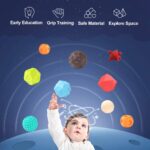 Set 10 Mingi Tactile Jucarii senzoriale bebe Bile moi masaj