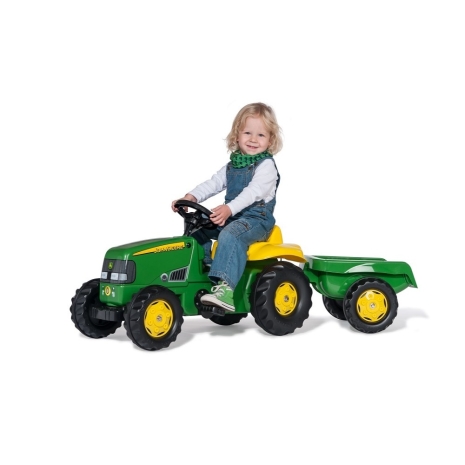 Tractor cu pedale copii Rolly Kid John Deere ROLLY TOYS