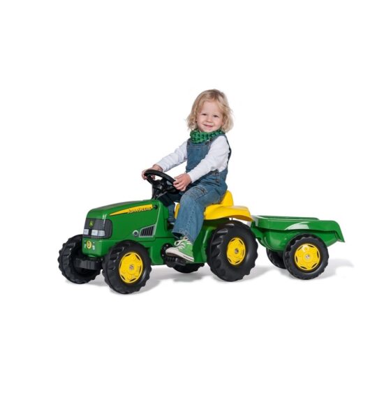 Tractor cu pedale copii Rolly Kid John Deere ROLLY TOYS Tractor cu pedale copii Rolly Kid John Deere ROLLY TOYS