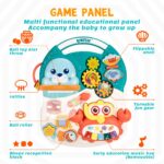 Antepremergator interactiv animalute Centru de activitati cu bile