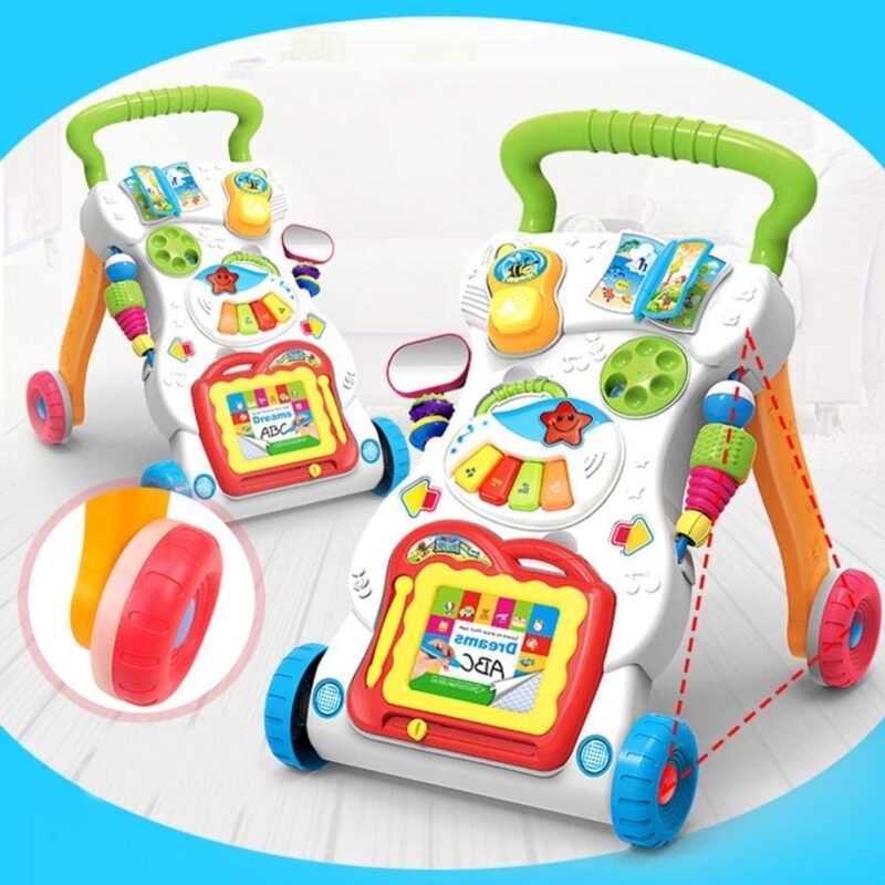Antepremergator muzical Jucarie interactiva cu tabla de desen