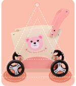 Carucior cumparaturi Alimente lemn Premergator Supermarket