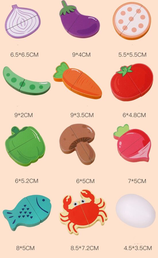 Carucior cumparaturi Alimente lemn Premergator Supermarket