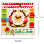 Joc multifuctional Calendar Ceas Anotimpurile Zilele Onshine