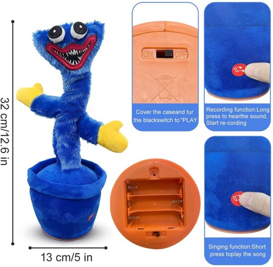 Jucarie interactiva Cactusul dansator Huggy Wuggy Poppy