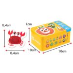 Puzzle educativ cu desene 24 piese Legume Vehicule Animale