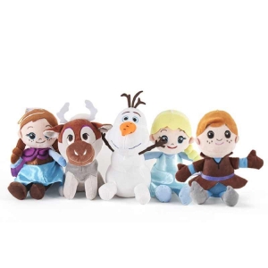 Set Disney 5 Jucarii plus Frozen Elsa Anna Olaf Sven Kristoff