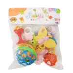 Set Zornaitori bebe Forme cu texturi diferite Jucarii dentitie