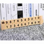 Tabla aritmetica Placa educativa matematica cu numere lemn