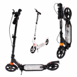 Trotineta copii dubla Suspensie si Frana de mana Roti silicon