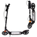 Trotineta copii dubla Suspensie si Frana de mana Roti silicon