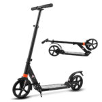 Trotineta pliabila dubla suspensie Ghidon reglabil Aliaj aluminiu