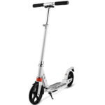 Trotineta pliabila dubla suspensie Ghidon reglabil Aliaj aluminiu