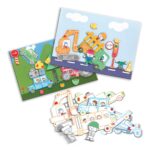 Atelierul creativ Desenam-Decupam Masini Djeco