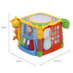 Cub cu activitati educative Muzica si forme geometrice